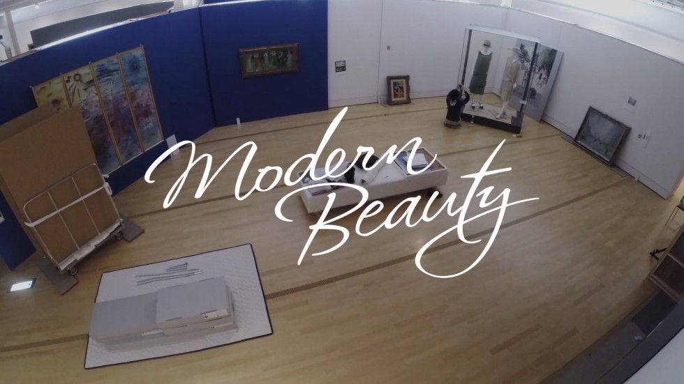 Modern Beauty – Exhibition build time-lapse