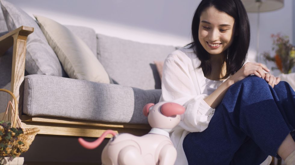 ココロがとろける甘い色。aibo いちごミルク エディション誕生